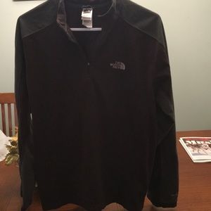 Men's North Face 3/4 zip up fleece